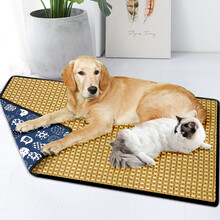 派乐特 宠物凉席 猫咪狗狗垫子泰迪法斗中小型犬夏天散热降温席子L