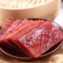 【笔吧评测室】张氏锋之味 休闲零食 手工现烤 靖江 猪王猪肉脯 猪肉脯 牛肉脯酱香200g