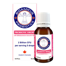 百适滴 m16v敏新安 益生菌儿童加拿大进口短双歧杆菌滴剂【1瓶12ml】
