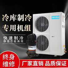 炑森  新款商用保鲜库冷库全套设备保鲜制冷机组肉类水果蔬菜冷气机海鲜保鲜保温库冷库冻库压缩一体机 新款6匹380v保鲜库主机（省电）