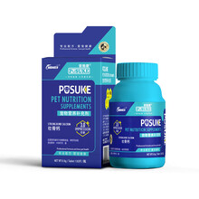 菩施康壮骨钙 宠物狗狗猫咪专用液体钙片泰迪金毛幼猫补钙强壮健骨 1盒