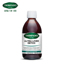 汤普森Thompson’s 超级养肝护肝排毒口服液 300ML/瓶 液体易吸收 加班熬夜烟酒常备 每日10ml 澳洲进口