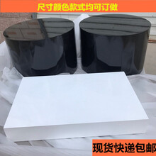 烤漆圆形站台服装店展示台地台卖衣服模特直播站人婚纱试衣台底座 方形40厘米*40厘米*20厘米 官方标配