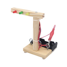 艺可恩科技小制作材料科学实验套装高中通用技术作品小学生手工发明玩具 红绿灯