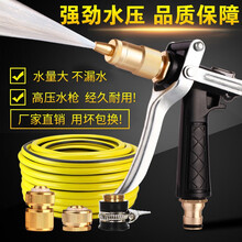 洗车神器高压水枪水泵工具套装家用水抢防冻软管刷车喷头冲车wj 【升级可调压款】全枪头+30米水管套装【高压