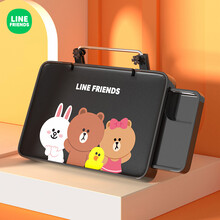 LINEFRIENDS车载小桌板后排折叠桌汽车桌子车用后座小饭桌学习桌 招手组合