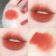 【第二支1元】名片唇釉女丝绒口红雾面哑光新色滋润易上色持久显白卡片唇釉学生少女送女友赵露思推荐 008#半熟柿子（Long time n see）