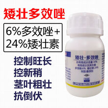 高邦 矮壮素多效唑芒果柑橘多肉果树植物控旺控徒长矮化剂矮壮素 50克(5瓶)