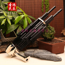 紫竹笙乐器专业初学者14簧方笙17簧21簧圆笙降E降BCD调扩音笙 14簧方笙专业黑漆