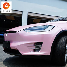 ARLON 雅龙 进口汽车改色膜全车身整车贴膜全国包施工 水晶浪漫粉