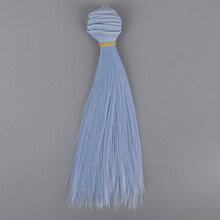 新品BJD陶瓷娃娃假发SD刘海高温丝可儿ob棉花娃加厚发排假毛材料彩色 T3930 横长1米竖长50厘米