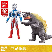 万代BANDAI泽塔奥特曼超对决对战模型玩偶软胶公仔 泽塔奥特曼阿尔法装甲超决战内隆嘎