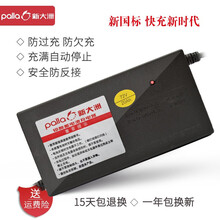 原装新大洲电动车电瓶充电器48V12AH60V20AH64V14AH72V30AH80V原厂 60V20AH  T型三孔