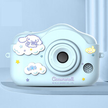 儿童数码相机 儿童照相机可拍照打印迷你小单反高清数码女孩玩具礼物 日本玉桂狗【没有卡】