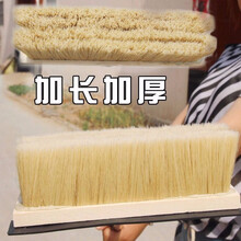 长毛软毛洗车拖把伸缩杆洗车刷子汽车长毛不伤漆洗车刷子仿鬃毛 26cm加密长毛刷头无杆