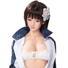 潮影实体娃娃男用全硅胶免充气娃娃成人玩偶仿真人倒模可白条情趣性用品炮架可定制带毛成人全身带骨架美女 1.5米(植发版)+持久妆容+身体经络+果冻软胸