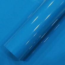 汽车改色膜全车车身改色亮光膜摩托车模贴纸整车内饰贴膜改装贴纸 高亮天空蓝 1.52米宽*50厘米长