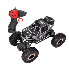 合金攀爬遥控车越野高速充电摇控特技汽车儿童男孩漂移赛车玩具大号 大号合金攀爬车
