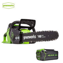 格力博（greenworks）CSF404-1电链锯40V家用大功率木工电锯伐木锯充电便携式手持锂电锯