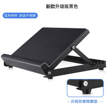 偏瘫康复训练器材足内外翻下垂拉筋站立斜板脚踝关节矫正器 新款升级版黑色