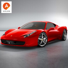 ARLON 雅龙 进口汽车改色膜全车身整车贴膜全国包施工 AC2900-6水晶法拉利红