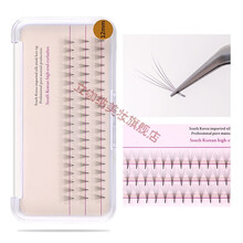 乐贝姿日本开花美睫嫁接睫毛朵毛假睫毛种眼睫毛6D根女自然仿真浓密纤长