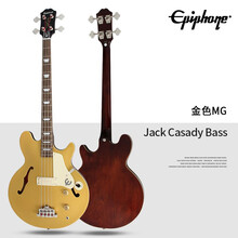 Epiphone依霹风 Allen Woody/Jack Casady BASS签名款电贝司贝斯 Jack Casady Bass 金色MG