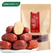 艾谷 新疆喀什泽普红枣500g 枣子新疆大枣大红枣枣干泡水干红枣灰枣 泽普灰枣500g