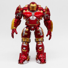 反浩克装甲模型手办mk44雕像摆件复仇者联盟4影视公仔玩具动漫人偶树脂礼物 反浩克装甲公仔摆件新款