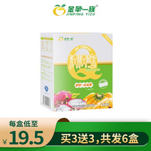 金苹一族 非寒性清清宝香蕉火龙果口味（6g*26袋）小孩儿童奶伴侣