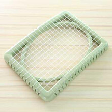 电竞椅凉垫 夏天凉垫坐垫网格夏季家用上班椅垫办公职员电竞椅通风透气椅子 北欧绿 尺吋约34*25*2cm