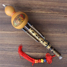 天然紫竹葫芦丝音准音质好c调降b调大人小孩学生初学葫芦丝乐器 三音紫竹葫芦丝C调+B套餐 天然葫芦天然紫竹