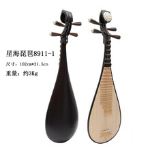 北京星海琵琶乐器 8912-2 花梨红木抛光琵琶 演奏考级琵琶乐器品质定制款 星海琵琶8911-1