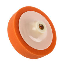 汽车打蜡抛光轮羊毛轮自粘抛光机海绵轮美容工具套装海绵球抛光盘 抛光机国产6寸M14