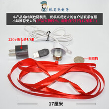 静音熟食店赶苍蝇神器驱虫小吊扇家用商用室外蚊子旋转电子彩带。 220v插头+USB3米不调速竹蜻蜓