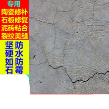 水泥地面修补剂 水泥地面大裂缝修补胶剂防水大理石石材粘合剂瓷砖填充破洞陶瓷膏 黑色