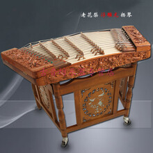 402扬琴乐器 红花梨木扬琴 初学 入门 五码十音 演奏杨琴厂家直发 老花梨浮雕双龙