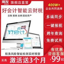 用友畅捷通财务软件 好会计T3普及版云会计记账做账软件在线网络网页版手机版小微企业财务管理现金银行 (专业版/旗舰版)税检专家/1年