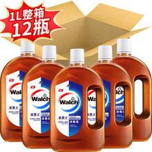 威露士（Walch）浓缩消毒液整箱批发量贩装 衣物家居除菌通用多用途 1L*12瓶