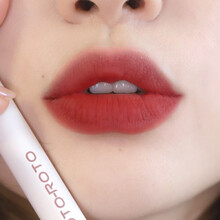 【两支39】超萌小熊唇釉雾面丝绒哑光不掉色不沾杯显白学生款平价女口红 B0014#奶凶奶凶