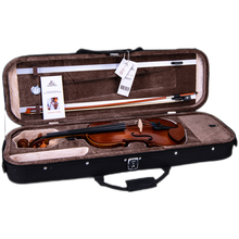 angelviolin仿古哑光手工小提琴考级初学者儿童学生成人入门乐器虎纹意大利仿古哑光风格 1/2人工虎纹小提琴