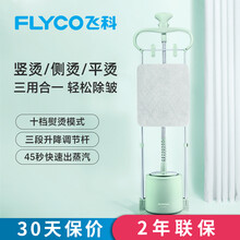 飞科（FLYCO） 家用立式蒸汽挂烫机1500W十档调节熨烫衣服挂式电熨斗FI-9823 竹青色