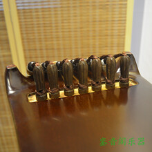 古琴初学者伏羲仲尼式入门考级练习琴手工老桐木生漆七弦古琴 桐木朱砂混沌 式