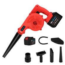 汖森 手持鼓风机锂电小型厕所用吹地吹风机充电式大功率电脑工业吹吸两用吹风机吹尘机施工除尘器家用多功能 168TV手持锂电鼓风机 一电一充