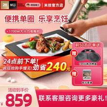 米技电陶炉家用电热炉炒菜茶炉煮茶器大功率不挑锅IEE 1700 1700W 金色 IEE1700金色