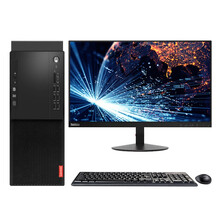 联想（Lenovo）启天M428商用办公台式机电脑主机（i3-9100/4GB/1TB/集显/无光驱/21.5英寸）标配
