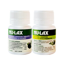 澳洲Nulax乐康片40粒果蔬纤维片nu-lax乐康膏芦荟原味西梅加强版 西梅加强版