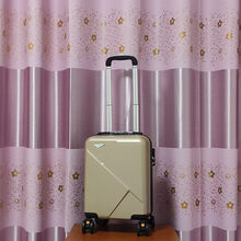 新品14英寸春秋航空专用登机箱拉杆箱16英寸迷你旅行密码行李箱手提箱 香槟色【20*30*40】免托运 14寸豪华版三节拉杆