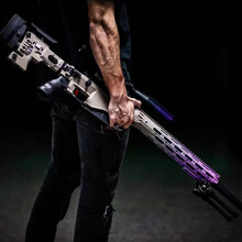 新款捷鹰awm成人玩具枪尼龙抛壳MSR雷明登98k软弹枪狙阻击抢二西莫夫吃鸡手拉栓成人CS模型可发射 抛壳软弹MSR紫白高配