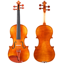 青歌 乐器G301演奏级小提琴 成人儿童初学者全手工手小提琴 李子球监制 G301 李子球舞台演奏拼板 4/4